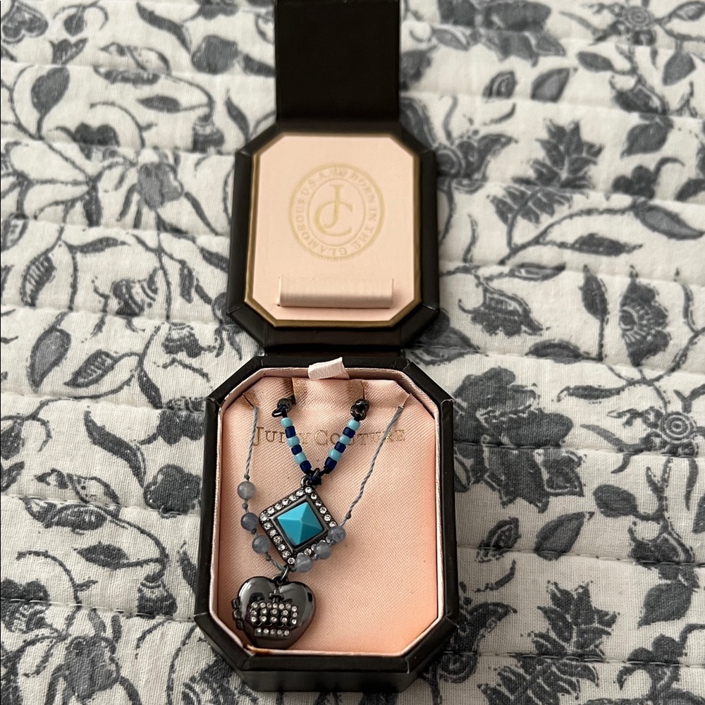 Vintage Juicy Couture Duo Pendant Necklace